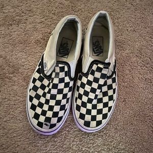 Vans Classic Checkerboard White & Black